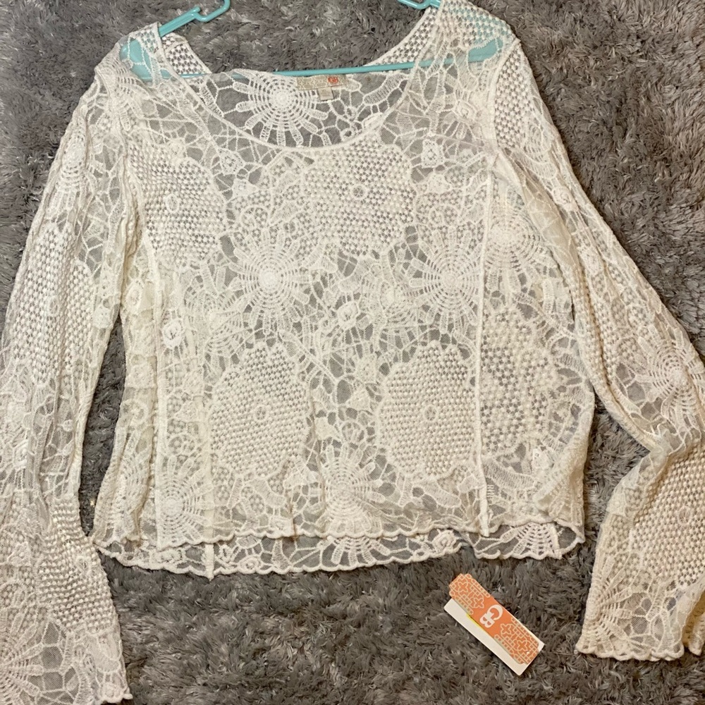 Gianni Bini Lace Blouse